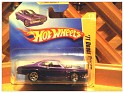 1:64 Mattel Hotwheels 70 Plymouth AAR Cuda 2009 Morado